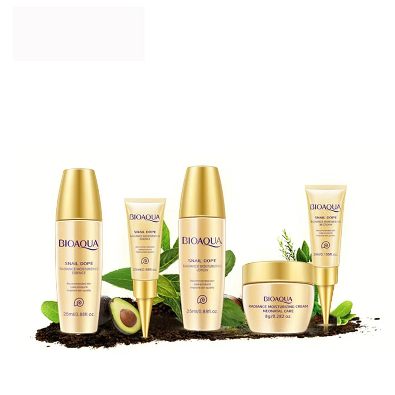 5 шт./компл. увлажняющий отбеливающий крем для лица с экстрактом улитки дорожный