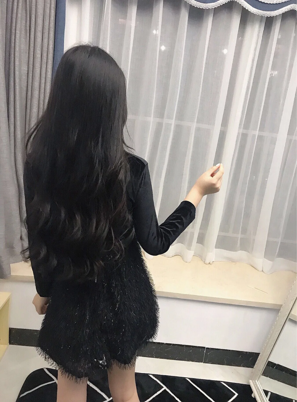 Черное сексуальное готическое рождественское платье Платья вечерние женская