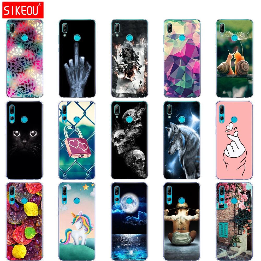For Huawei P Smart Cases Silicon Soft TPU Back Cover For Huawei P Smart plus Case Cover for huawei p smart Z bumper