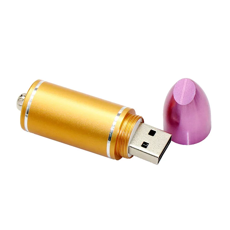 Флеш-накопитель, красивая помада, Красный/Розовый, USB флеш-накопитель, 64 ГБ, 32 ГБ, 16 ГБ, 8 ГБ, металлическая помада, USB 2,0, флеш-карта памяти, флешка