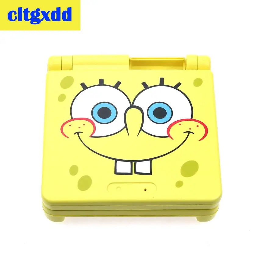 Cltgxdd мультфильм полный корпус оболочка замена для nintendo Gameboy Advance SP для GBA SP игровая консоль чехол - Цвет: U