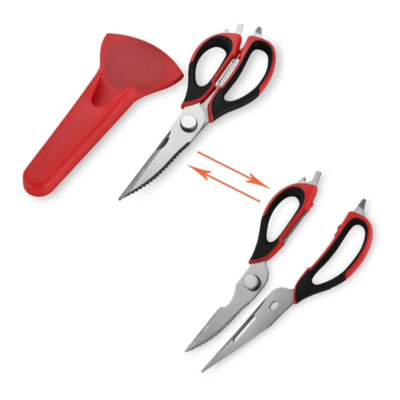 Высокое качество кухонные ножницы нож для рыбы курица Бытовая нержавеющая сталь