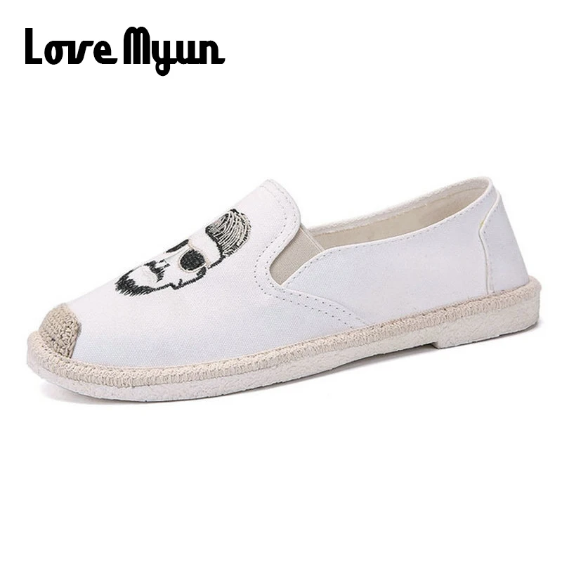 Летние мужские пеньковые стельки обувь в рыбацком стиле граффити полосатые