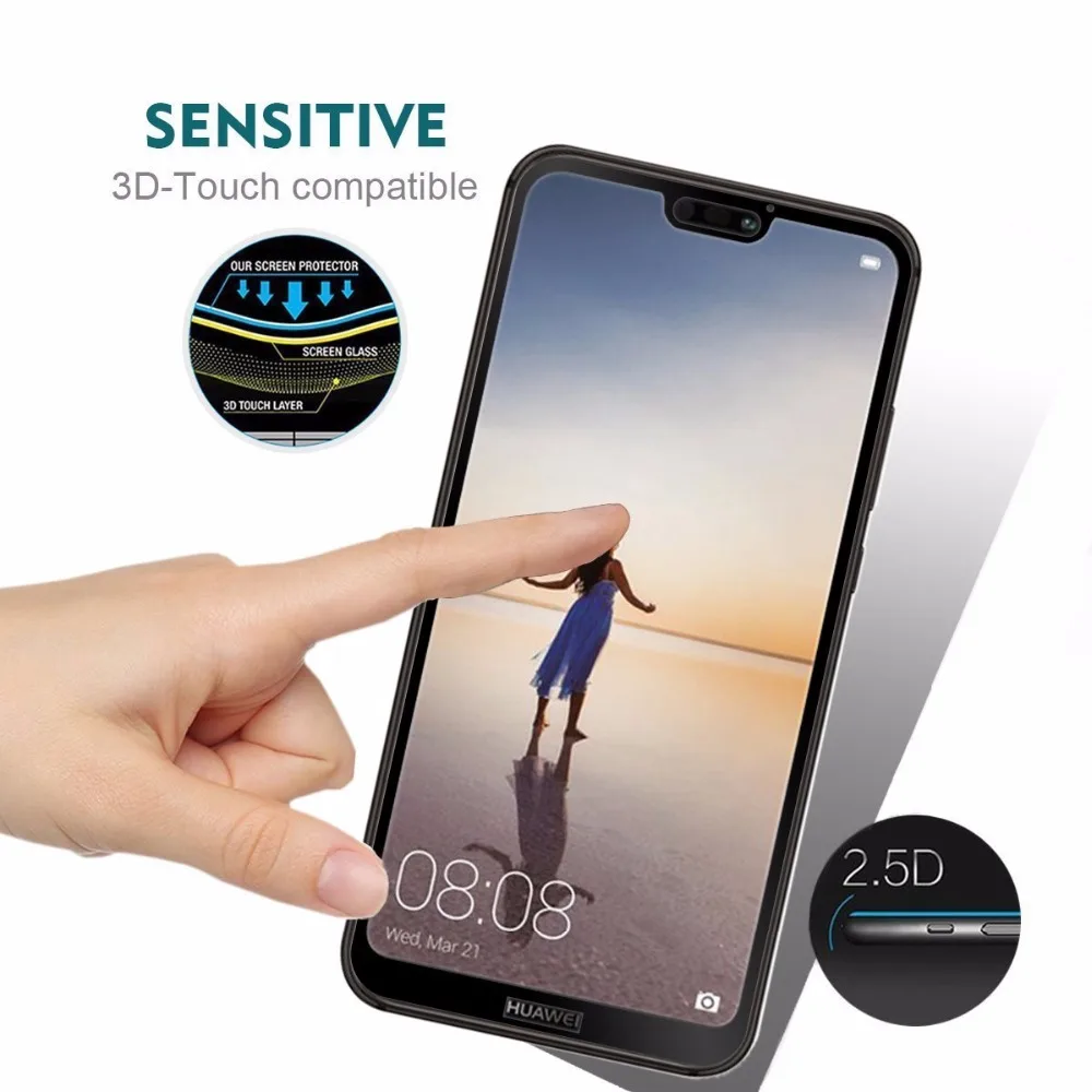 P10 P20 3D полное покрытие закаленное стекло для Huawei Lite Plus Pro Nova 3e защита экрана P20Lite