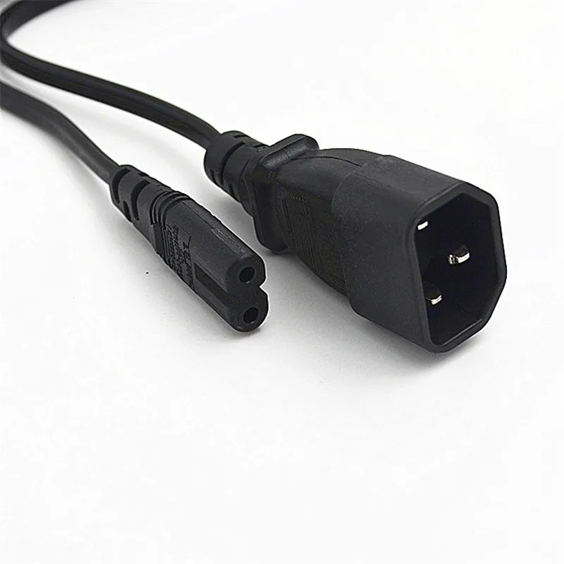 C14 C7 IEC320 штекер для женский Мощность удлинитель кабеля 2*0 75 квадратный PDU сервер