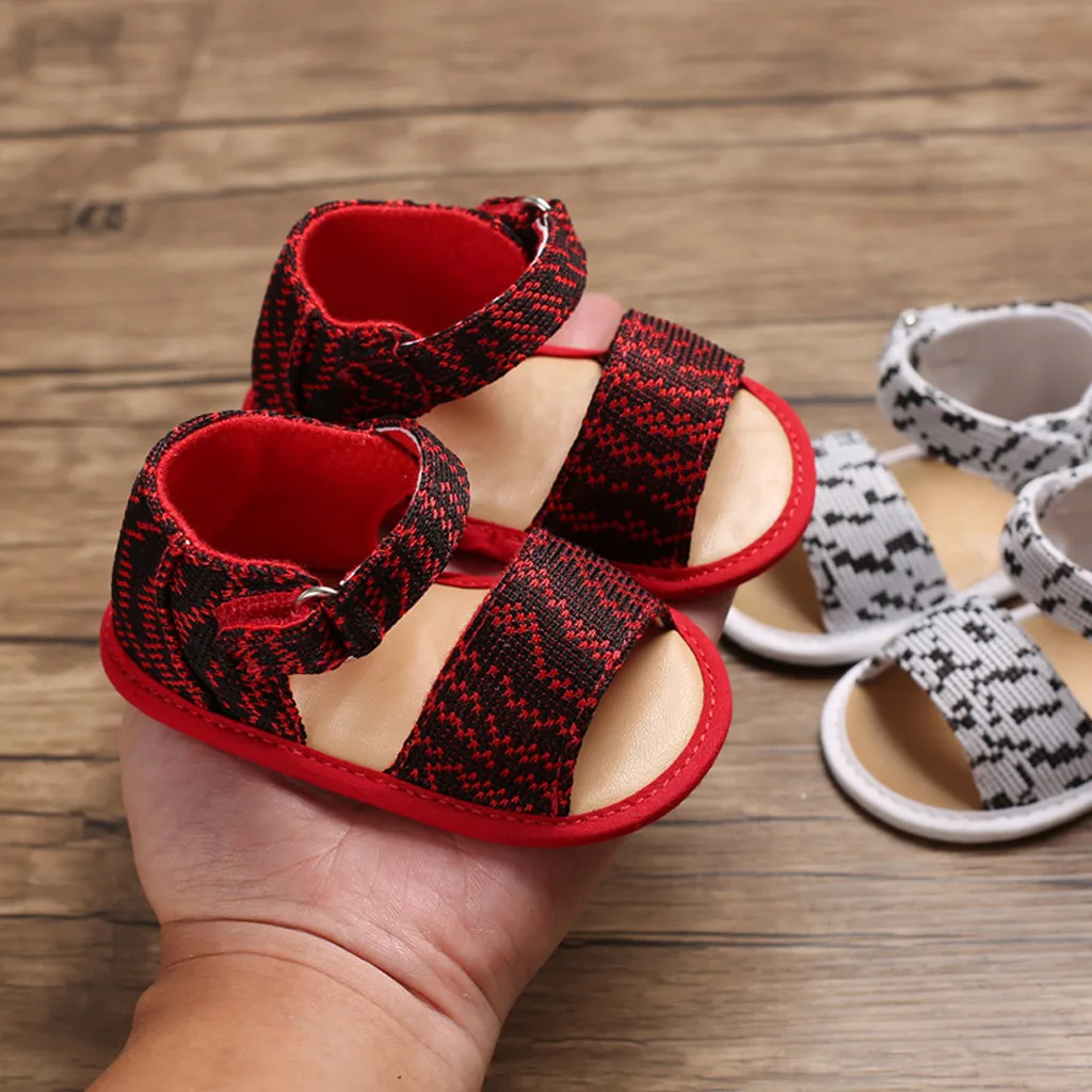 SAGACE/сандалии с мягкой хлопковой подошвой для маленьких мальчиков и девочек