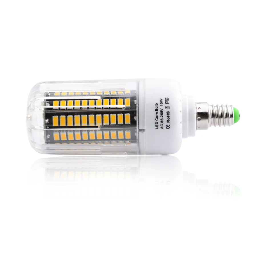 AmmToo SMD 5736 Светодиодная лампа для кукурузы ярче 5730 5733 85 265 В E14 40 56 72 100 120 130 140