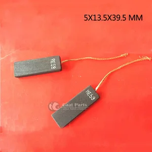 2 шт.лот, двигатель 5*13,5*39,5 мм, углеродные Графитовые Щетки, электрический инструмент для LG Siemens Rollerбарабанная стиральная машина