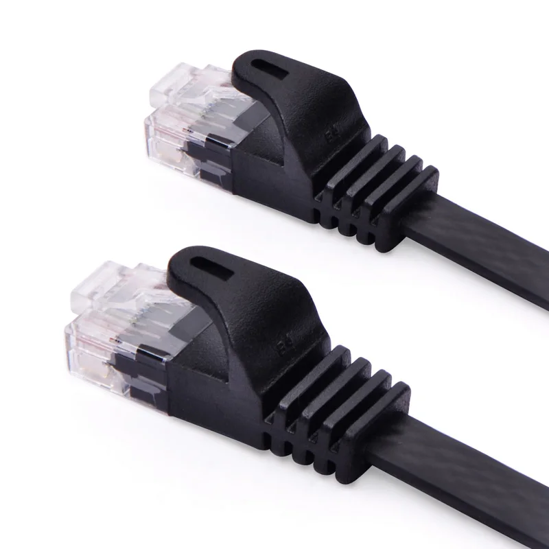 0 3 м 1ft 5 1 2 плоский Cat5e черный Ethernet RJ45 сетевой патч кабель|cable technology|cable skincable base |