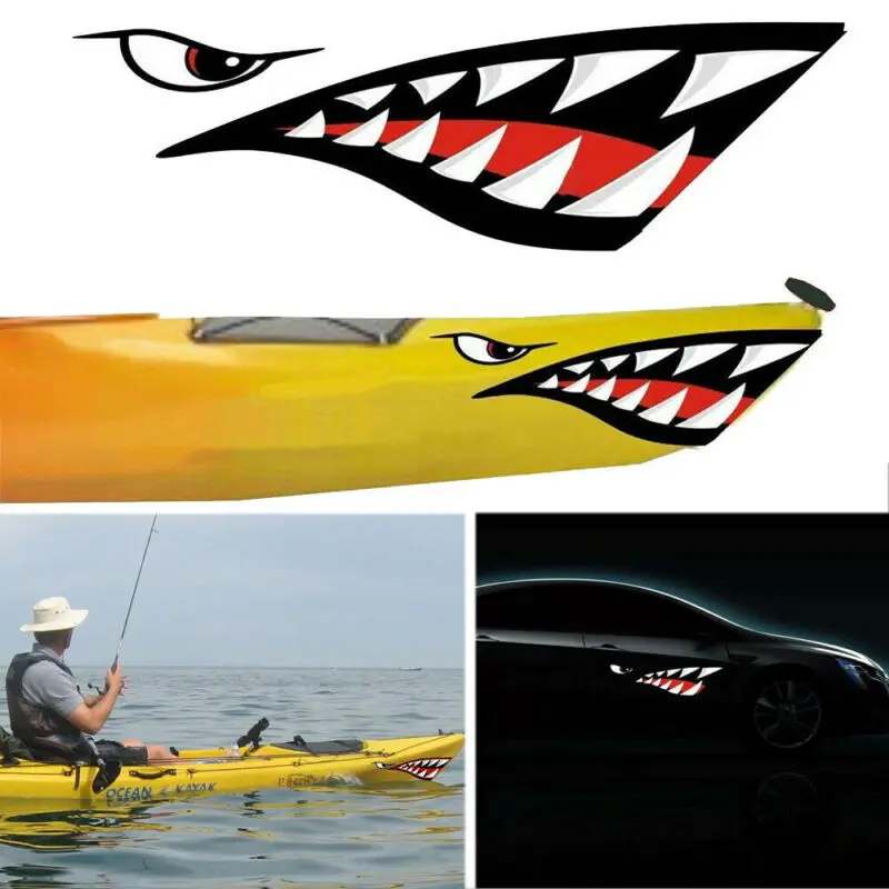 2 шт. виниловые наклейки для Каяка каноэ лодки | Дом и сад