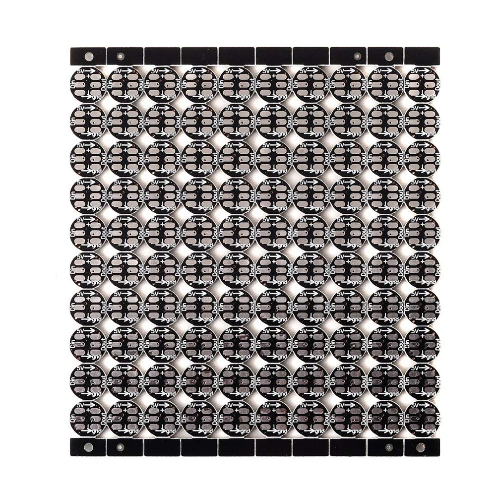 10 ~ 1000 шт 4 контактный WS2812B WS2812 светодиодный чип радиатора 5 в 5050 RGB WS2811 IC встроенный
