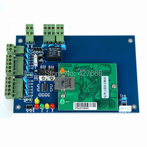 Единый контроль доступа к двери панели с TCP/IP и веб-функции вход охранной платы |