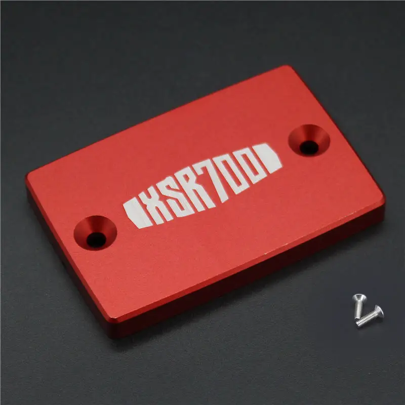 for YAMAHA XSR700 XSR-700 XSR 700 xsr 700 Motorcycle Accessories Aluminum Front Brake Clutch Fluid Reservoir Cover Cap motorcycle aluminum front brake clutch fluid reservoir cover cap for ducati diavel xdiavel s x accessories