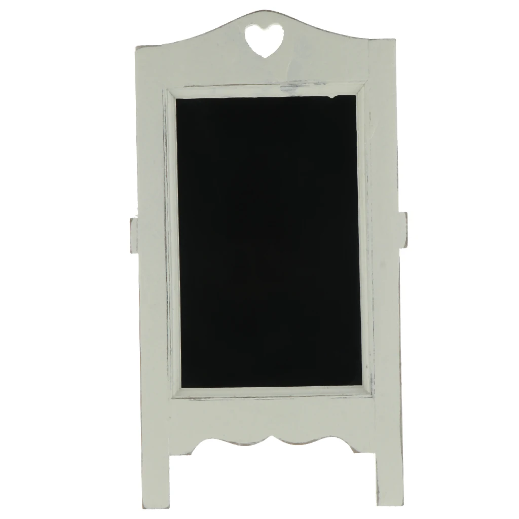 Mini Wooden Blackboard Chalkboard with Stand Wedding Party Dinner Table Decor Tags | Дом и сад