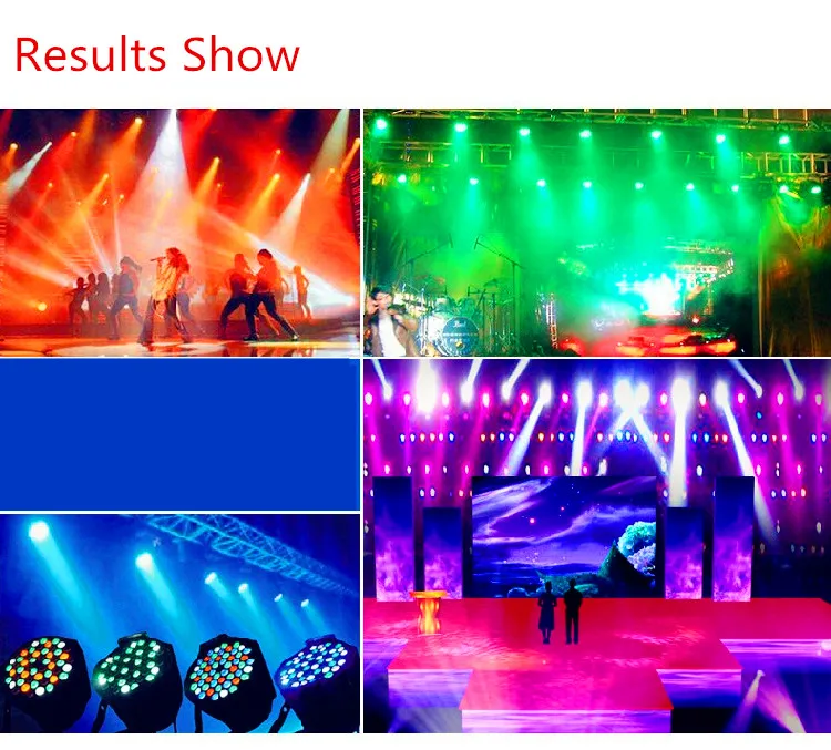 Горячая распродажа! 54x3 Вт LED PAR DJ Par RGBW мыть свет диско Бесплатная доставка 2 шт./лот