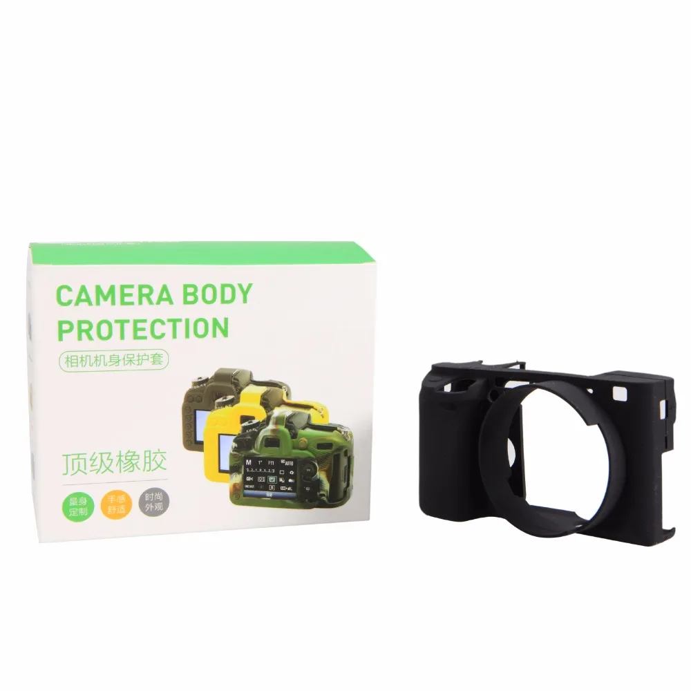Защитный чехол для Sony A6300 A6000 гибкий силиконовый резиновый камеры аксессуары