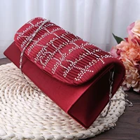 3TJ00343 red Модная женская сумочка, стразы, вечерняя сумочка, клатч, свадебный кошелек, кошелек - Цвет: 3TJ00343 red