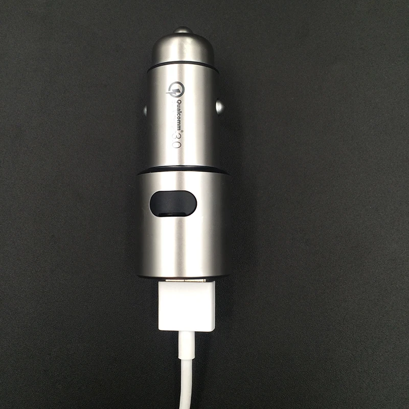 Топовое оригинальное автомобильное зарядное устройство Xiaomi QC3.0 Quick Charge с двумя портами usb+ type C/Micro Дата-кабель для смартфонов samsung huawei Xiaomi