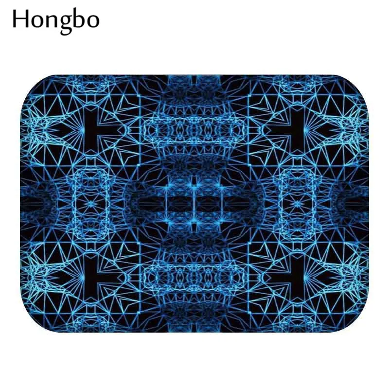 Коврик Hongbo India Datura с геометрическим цветочным принтом Защита окружающей среды