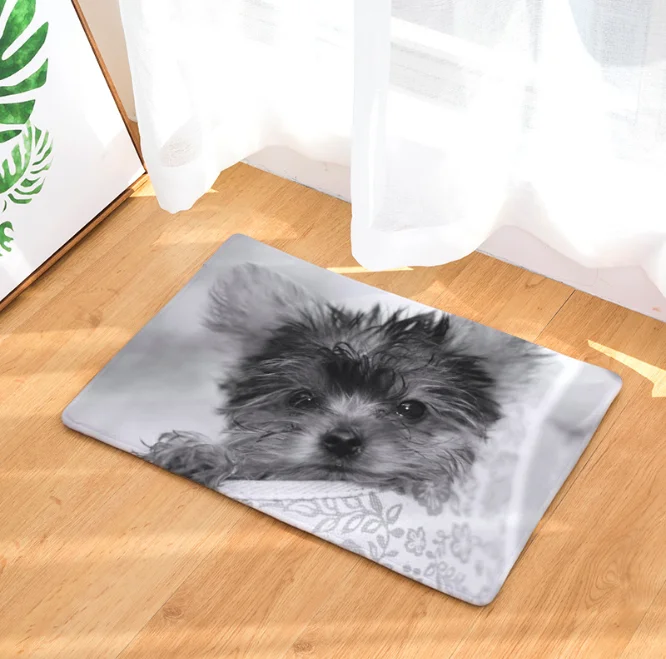 Мультяшный собачий щенок коврик для ванной кухонный ковер декоративные