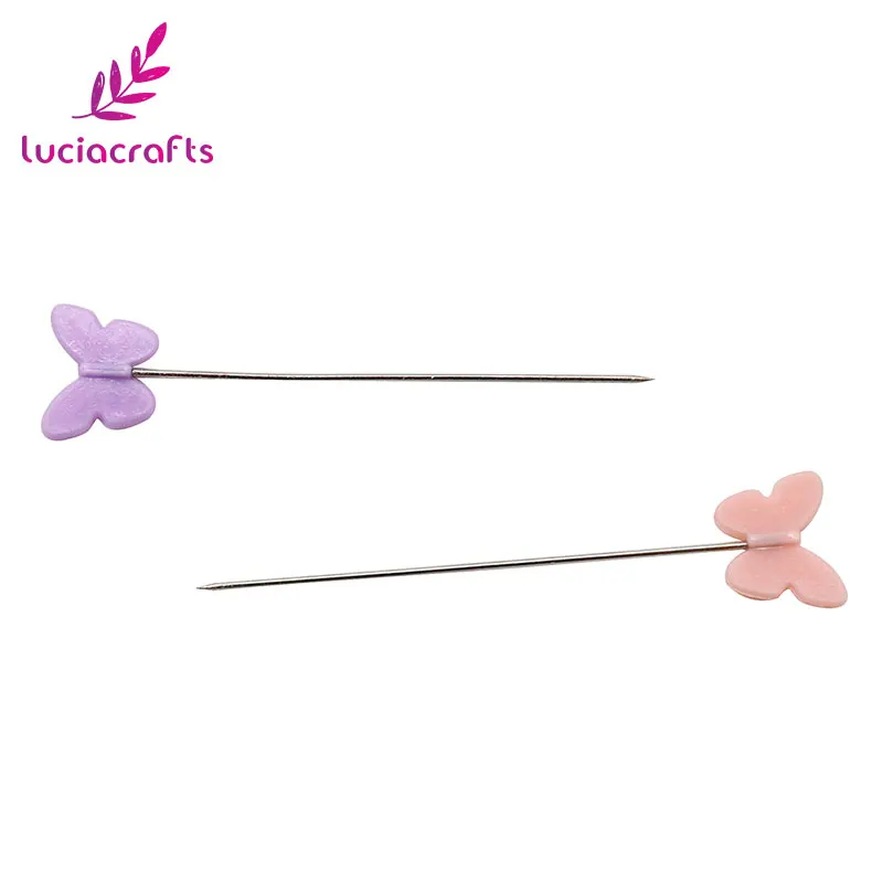 Lucia crafts 0,65*54 мм головная вязанная локализовочная булавка для шитья игла для позиционирования Швейные аксессуары J0103