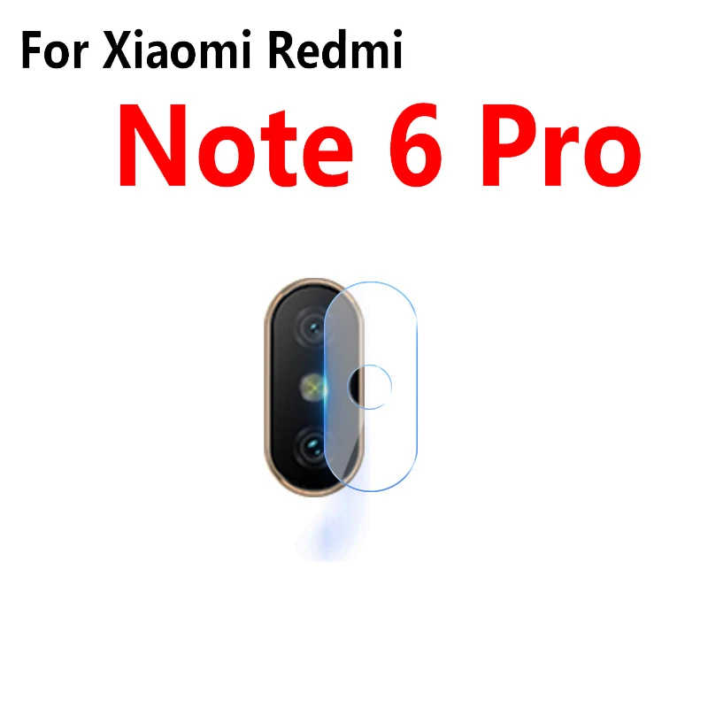 For Redmi Note 6 Pro 3-1 шт Стекло для Xiao mi Red mi Note 7 6 Pro 6A задняя камера объектив Защита экрана для Xiaomi mi 9 SE mi 8 Lite mi 8 mi 9 чехол пленка - Цвет: For Redmi Note 6 Pro