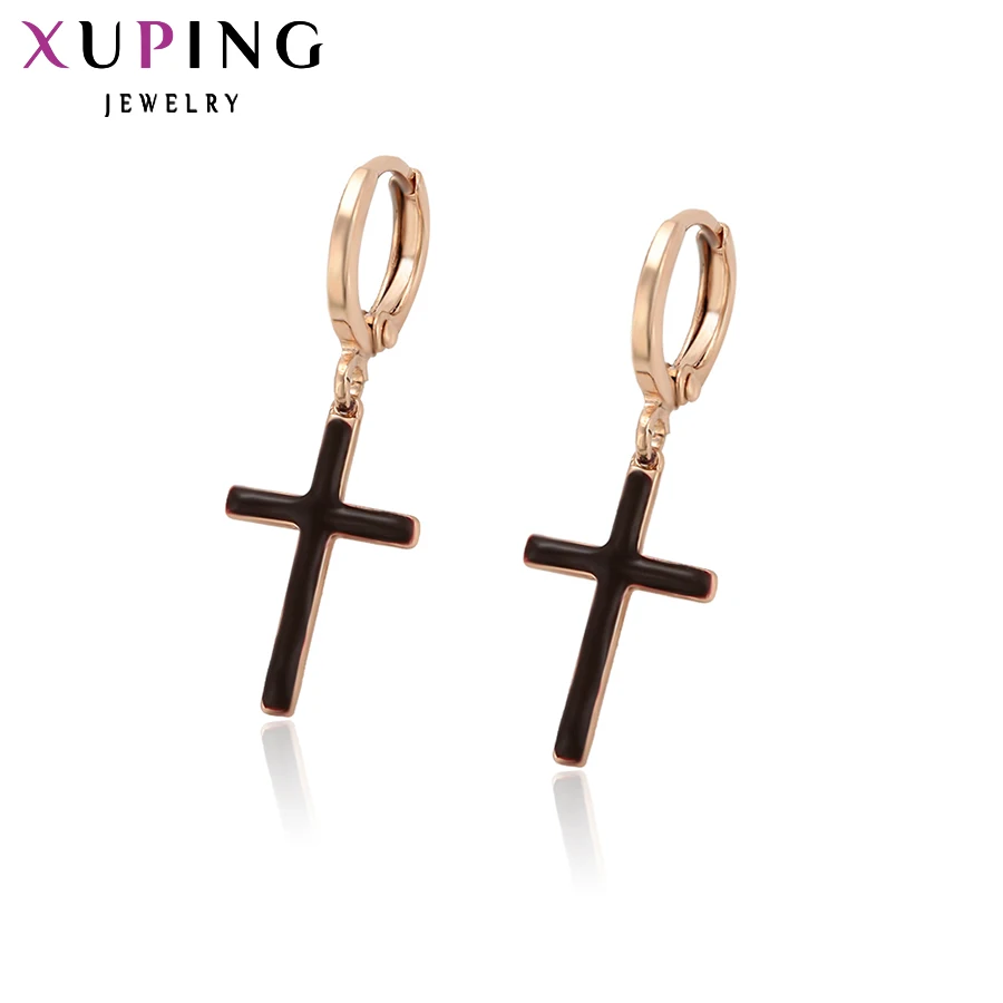 Xuping, модные серьги, высокое качество, греческий Серис, шарм, дизайн, розовое золото, цвет, покрытие, серьги, ювелирное изделие, подарок S97, 5-96718