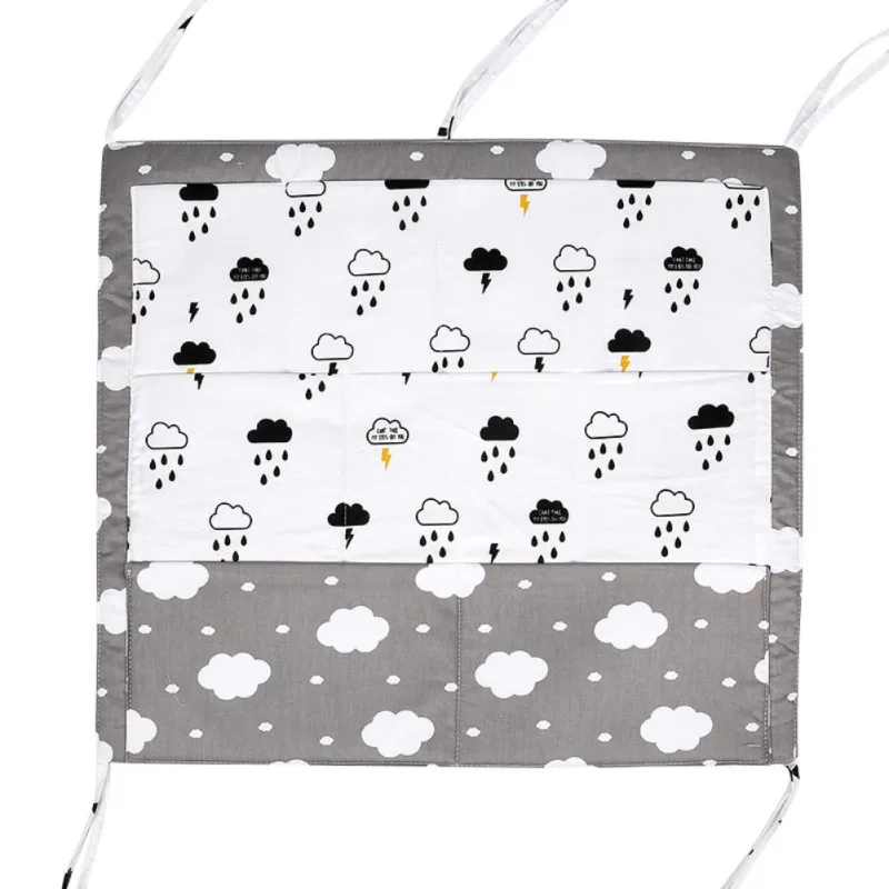 1 шт. органайзер для хранения детских игрушек пеленки карман кроватки постельные