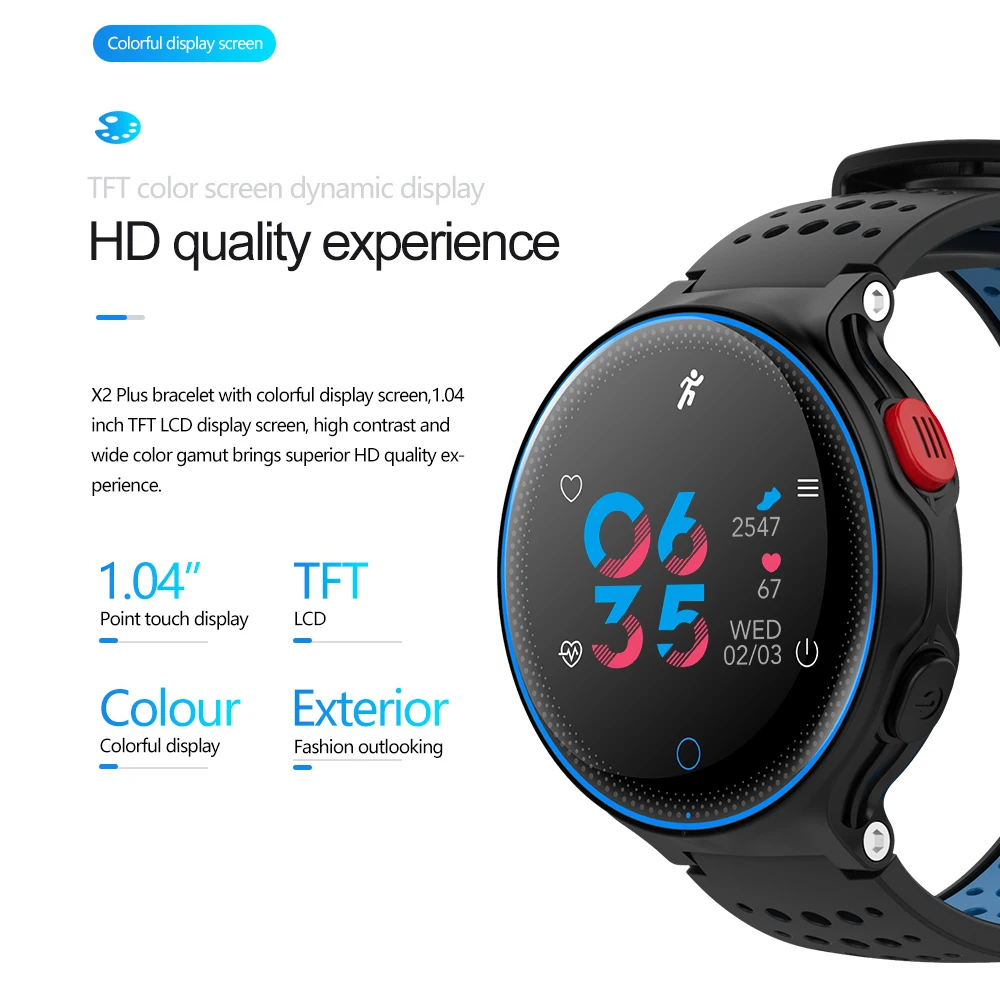 Водонепроницаемый smart watch мужские цвет кровяное давление монитор ip68 фитнес