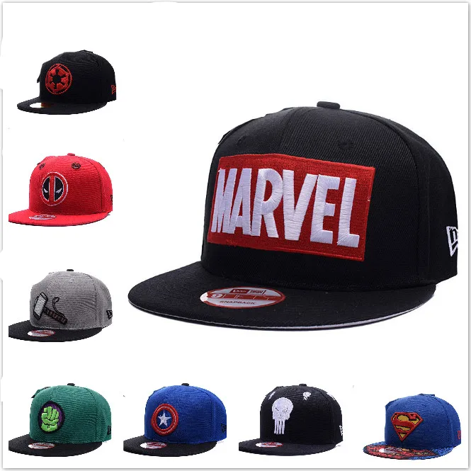 OHCOMICS Мстители Endgame Marvel cap Железный человек Sprider Регулируемая Спортивная Кепка