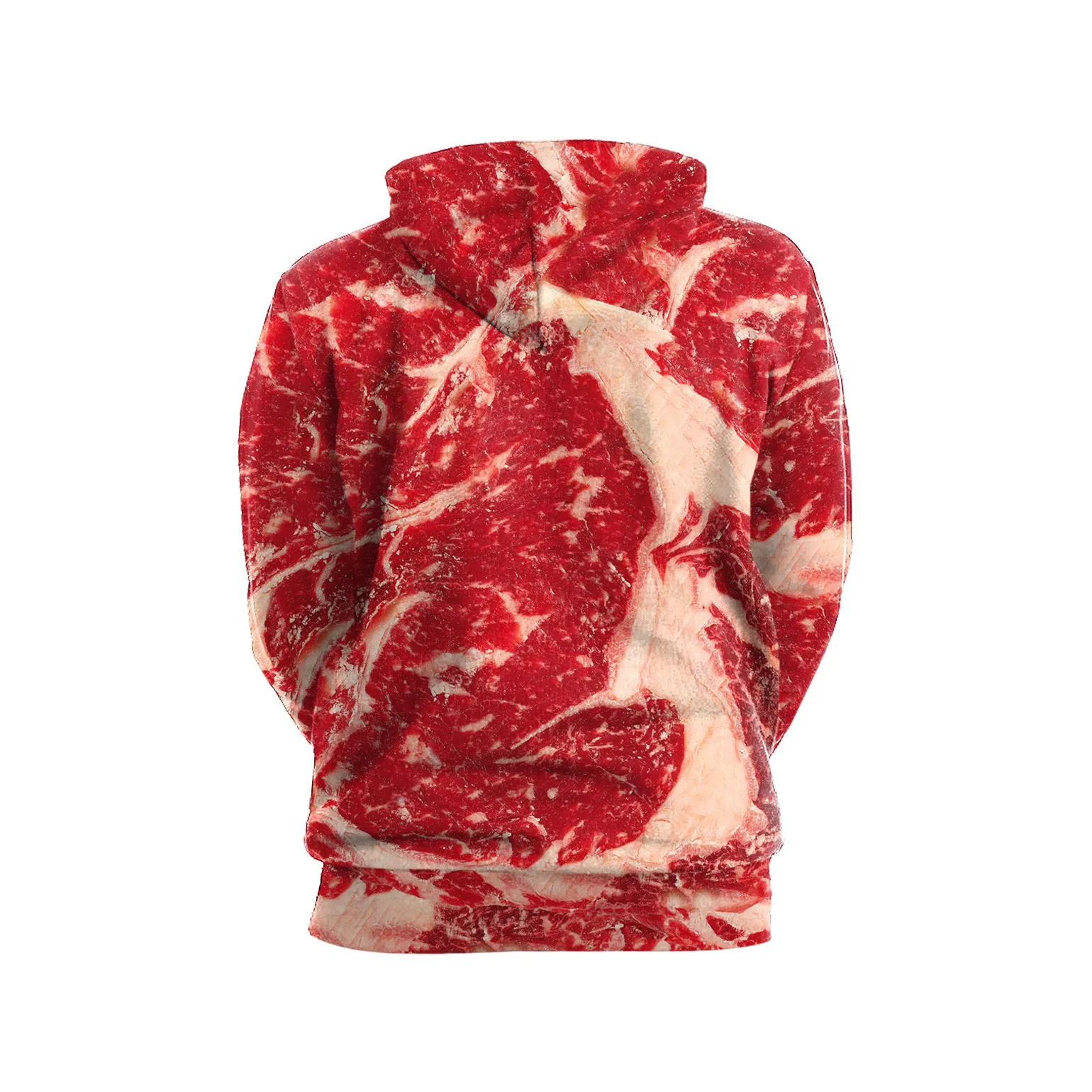 Men Funny Beef Meat 3d Hoodies Sweatshirt Simulation Bacon Pullover 2018 Plus Size Brand Clothing Loose Casual Tops | Мужская одежда