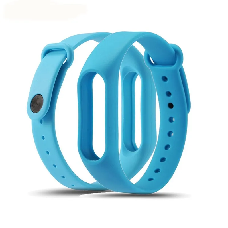 Pluseye Colorful Silicone WristBand Bracelet Wrist Strap Replacement for Miband 2 Xiaomi Mi band Smart Band | Электроника