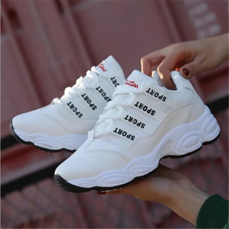 

New popular casual women's shoes increased fashion casual shoes breathable comfortable women's shoes wild casual shoes