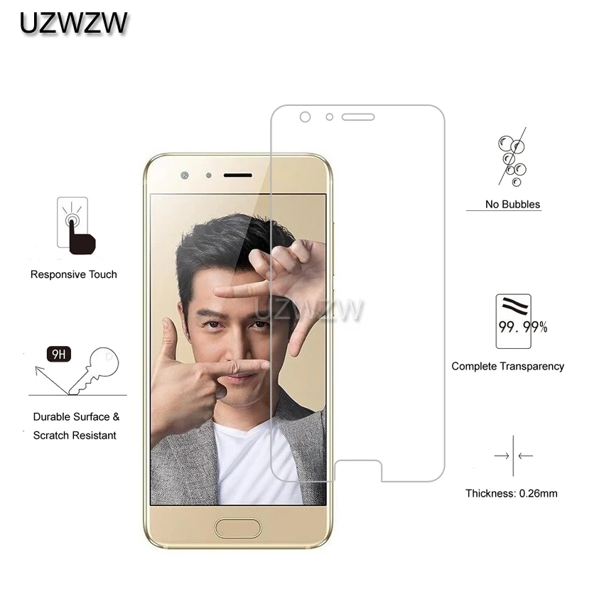 2 шт для huawei Honor 9 Premium 2.5D 0,26 мм Закаленное стекло-экран протектор для huawei Honor 9 Honor9 защитное стекло