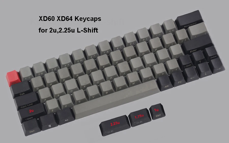 NPKC PBT колпачки для XD60 XD64 DZ60 GK64 подходят с Cherry MX переключатели механических клавиатуры