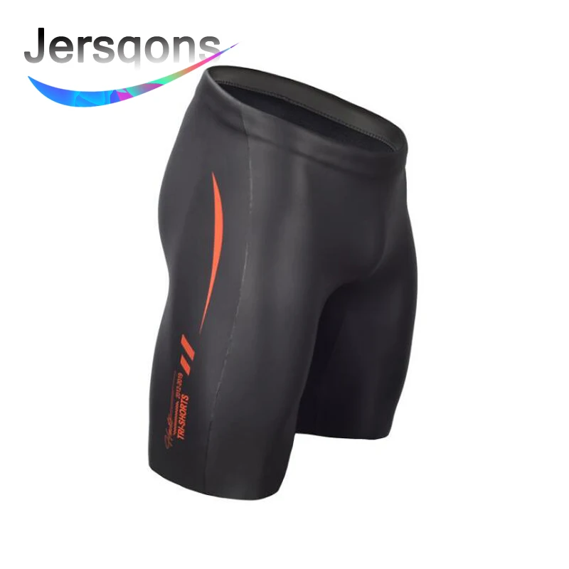 Jersqons Men 3mm Triathlon Yamomoto High Elastic Neoprene Buoyancy Shorts CR Light Smooth Skin Diving Speedo Swimwear | Спорт и