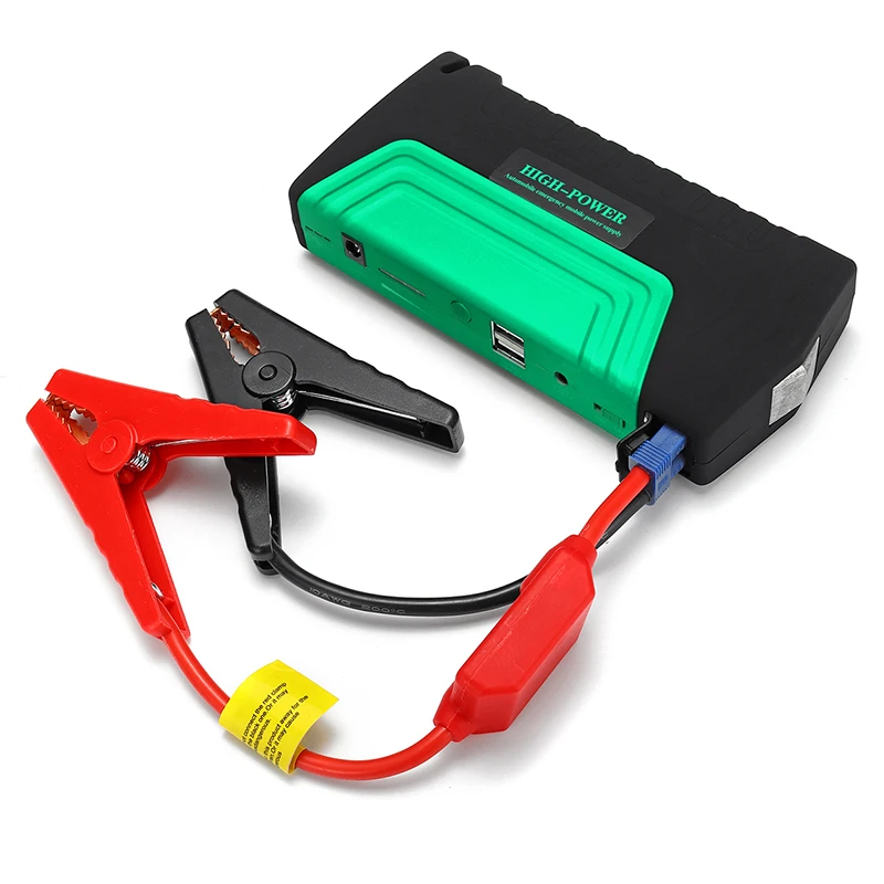 Два порта USB 68800mAh 12V 600A Многофункциональный портативный пусковое устройство USB power Bank автомобильный аккумулятор зарядное устройство пусковое устройство