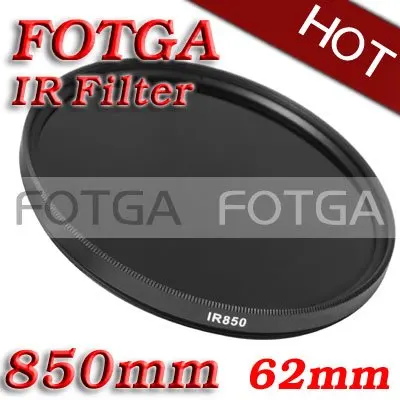 Оптовая продажа ИК-фильтр 62 мм 850 нм инфракрасный рентгеновский мм-850 |