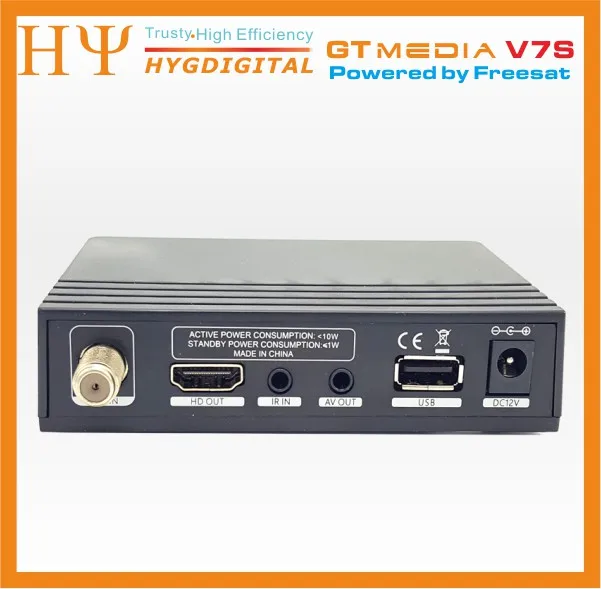 10 шт. GTMEDIA V7S Freesat V7s WIFI av кабель DVB S2 HD Youtube PowerVU CCaam Newcamd freesat v7s спутниковый