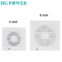 4 6home exhaust fan ventilation grill air vent extractor for cooker hood toilet bathroom wall ceiling ventilator household