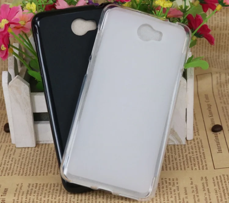 500 шт./лот ТПУ гелевый Чехол для Huawei Y5 ii Enjoy 5 пудинга силиконовый чехол мягкий