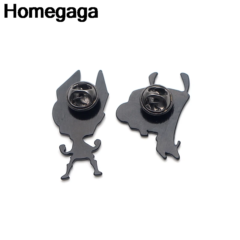 Homegaga Мультяшные цинковые булавки для рюкзака медаль на одежду сумок рубашек шляп