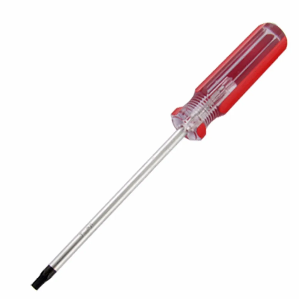 

UXCELL 4mm Torx Diameter Red Clear Plastic Handle T20 Security Torx Screwdriver Hand Tool High Quantity New