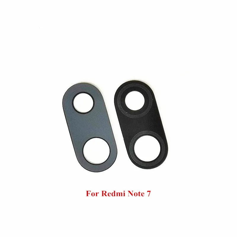 

20 шт./лот стеклянная задняя камера с наклейкой для Xiaomi Redmi Note 7