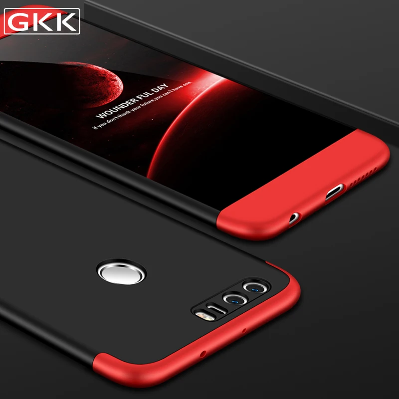 Gkk полный Средства ухода за кожей защитный чехол для Huawei Honor 8 Lite 3 в 1 Combo Тонкий