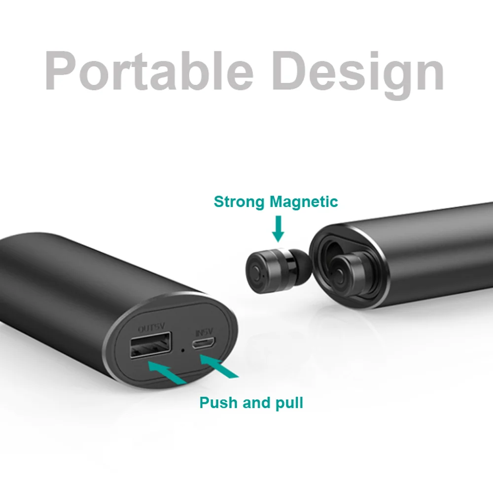 DISOUR наушники вкладыши TWS Bluetooth 5 0 беспроводной in ear наушник с зарядным устройством