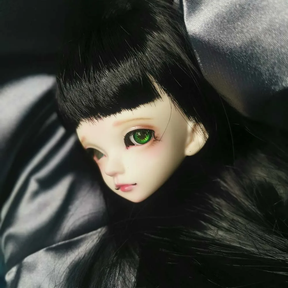 Мультяшная кукла green eyes bjd 1/4 1/3 1/6 1/8 BJd SD MSD 8 мм 10 12 14 16 18 20 принтов пластиковые