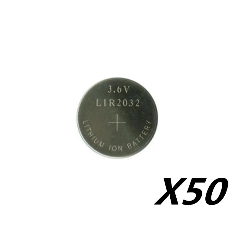 50 шт. литий-ионные перезаряжаемые батарейки 40 мАч | Электроника