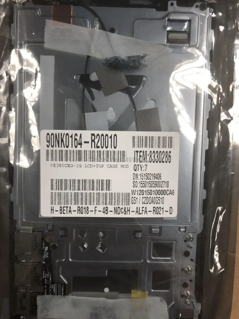 ЖК-дисплей с сенсорным экраном и дигитайзером в сборе для ASUS Fonepad 8 белый планшет