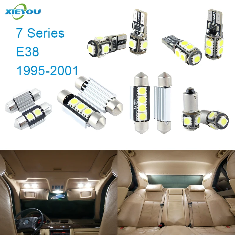Семейпосылка осветительных приборов 18 шт. для BMW E38 (1995 2001)|interior light|led light interiorled